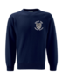 Great Tew Primary Navy crew neck Sweatshirt (badged)