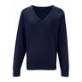 Futures Navy Blue V-Neck Sweater